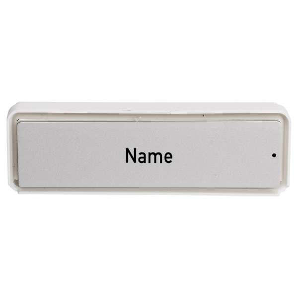 RSA2 ALU Namensschild (mit Gehäuse) mit Gravur