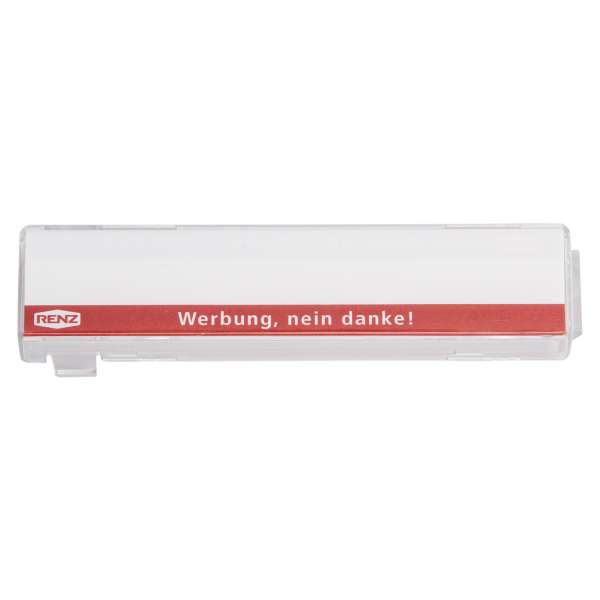 Namensschild 103x28mm Schweiz, Frankreich
