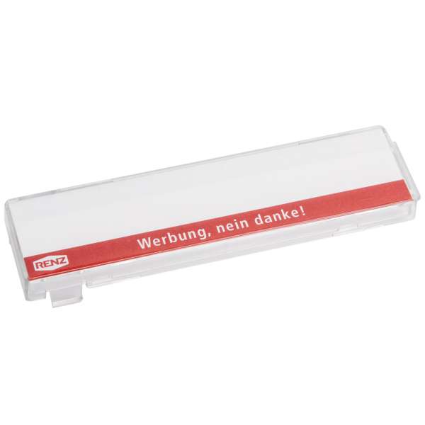 Namensschild 103x28mm Schweiz, Frankreich