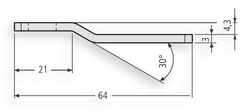 Riegel Paketkasten schw. BR