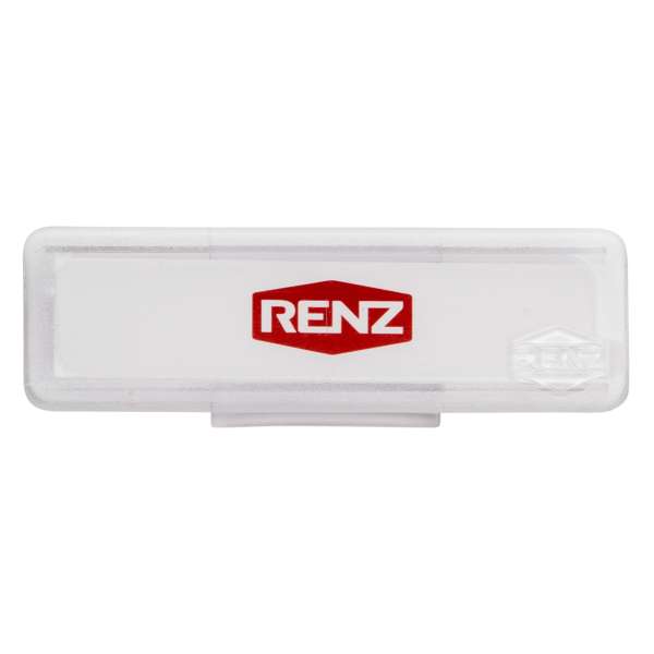 Namensschild 65x22mm für Einwurfklappe