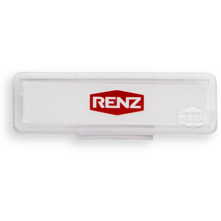 Namensschild 65x22mm für Einwurfklappe
