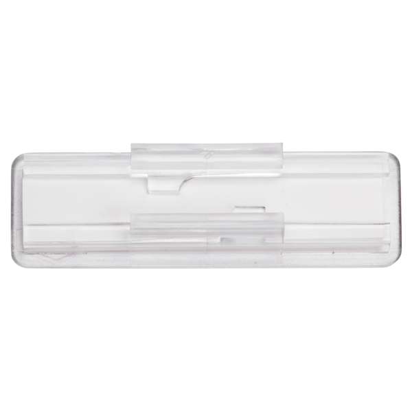 Namensschild 65x22mm für Einwurfklappe (50 Stück)