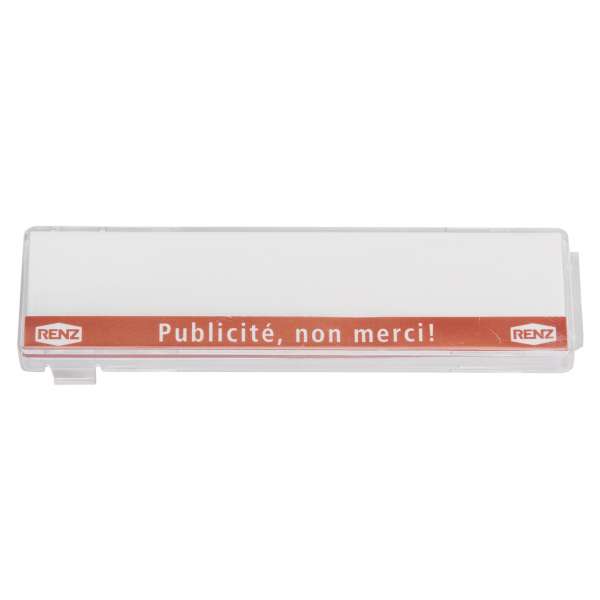 Namensschild 103x28mm Schweiz, Frankreich (französisch)