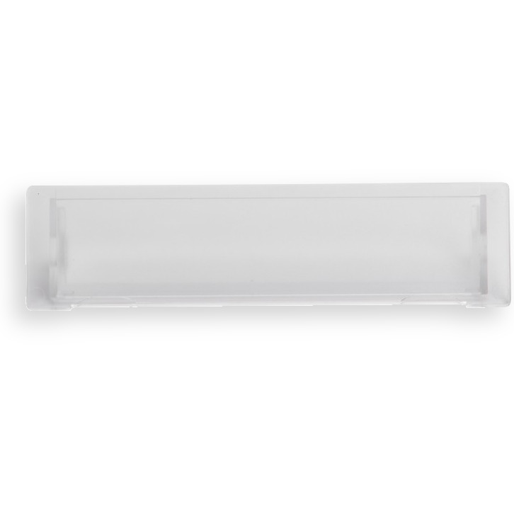 Namensschild-Abdeckung NS09 75x19,5mm