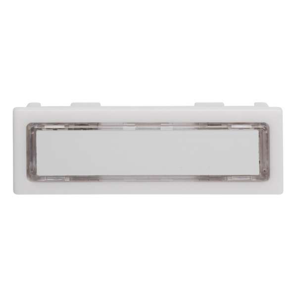 Kombitaster LIRA 65x22mm, Verkehrsweiß
