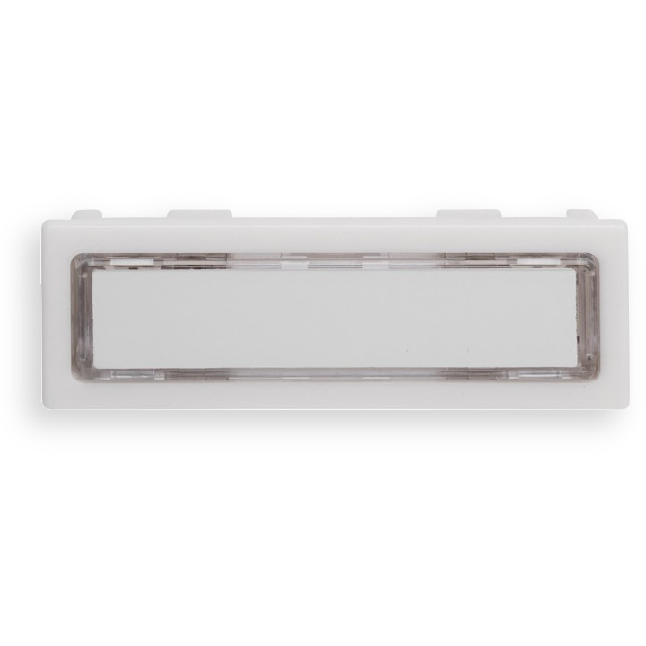 Kombitaster LIRA 65x22mm, verkehrsweiß