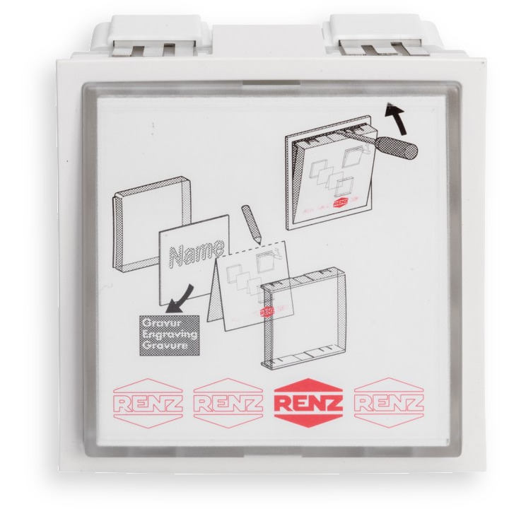 Infomodul, verkehrsweiß