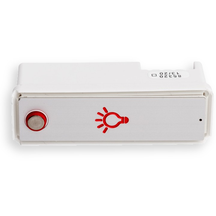 RSA2-kompakt ALU-Lichtschild mit Lichtknopf (mit Gehäuse)