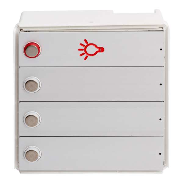 RSA2-kompakt ALU Block (3x Klingel/1xLicht)