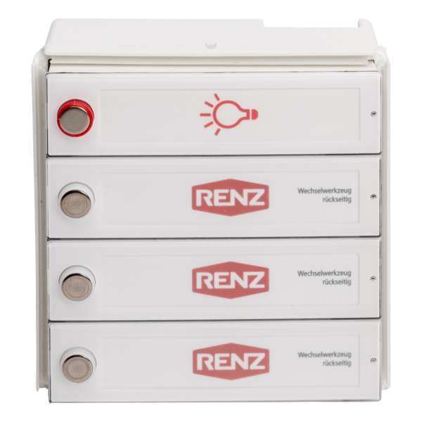 RSA2-kompakt Kunststoff Block (3x Klingel/1xLicht)