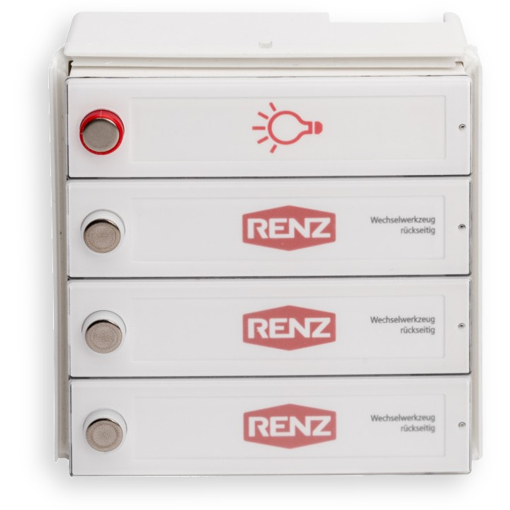 RSA2-kompakt Kunststoff Block (3x Klingel/1xLicht)