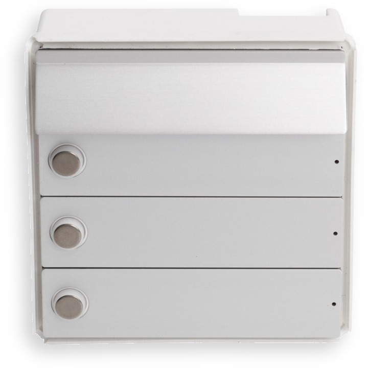 RSA2-kompakt ALU Block (3x Klingel/1xBeleuchtung)