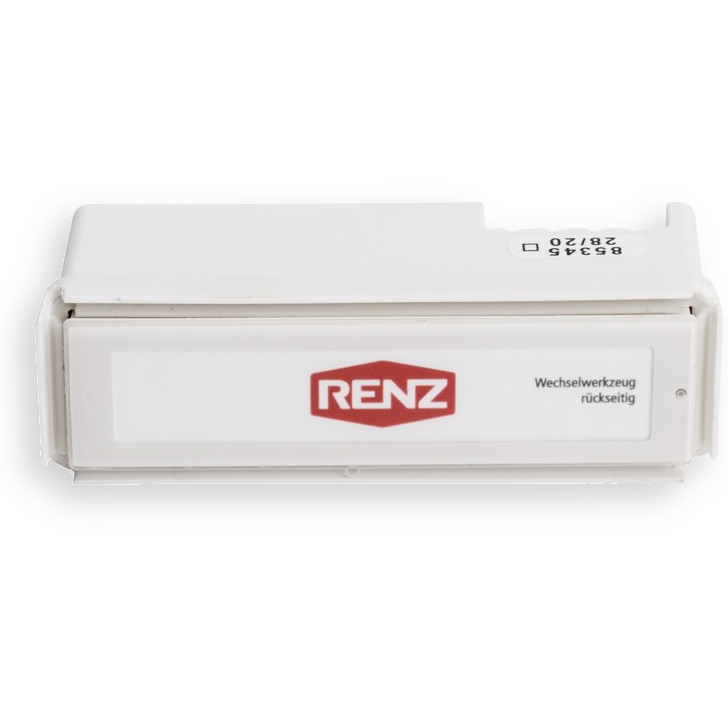 RSA2 Kunststoff Namensschild (mit Gehäuse) mit Beleuchtung