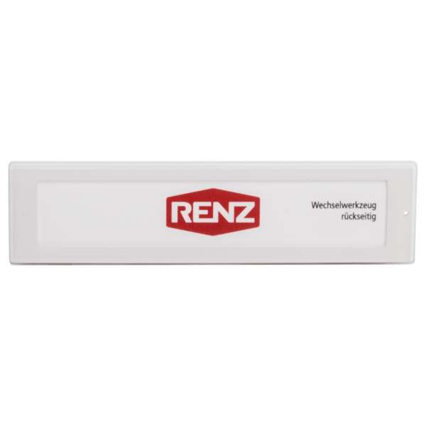 RSA2 Kunststoff Namensschild beleuchtet