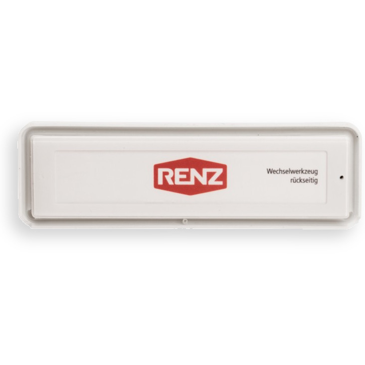 RSA2 Kunststoff Namensschild (mit Gehäuse) ohne Beleuchtung