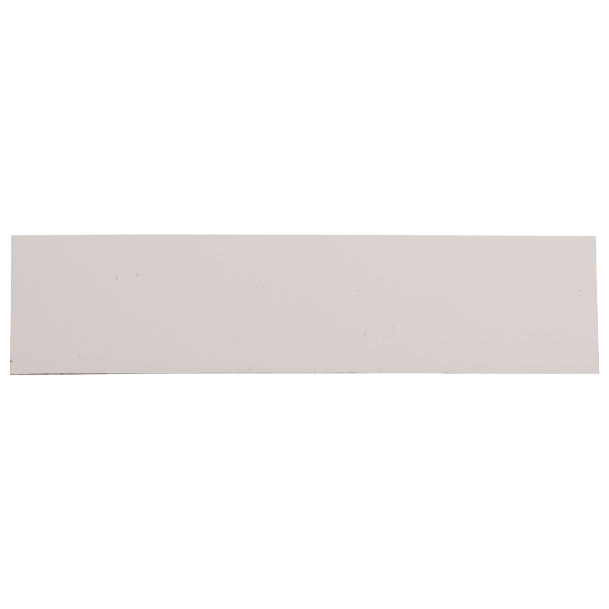 Namensschild-Einlage für Module ohne Gravur, schwarze Schrift / weißer Hintergrund