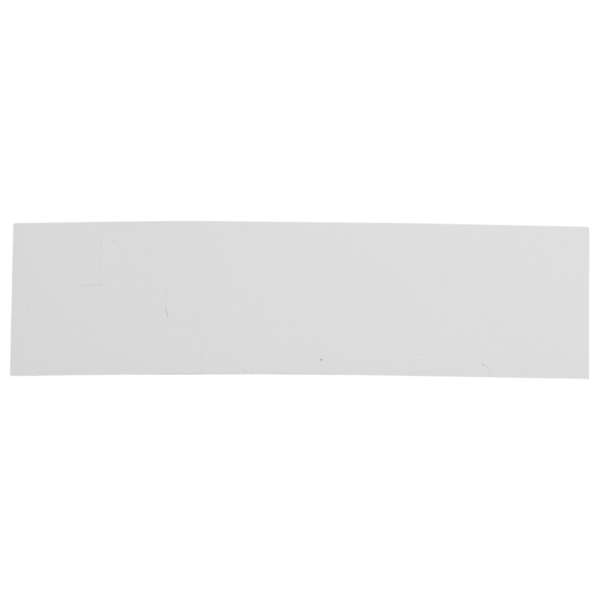 Namensschildeinlage Kombitaster Antivandalismus  , Weiße Schrift / Schwarzer Hintergrund