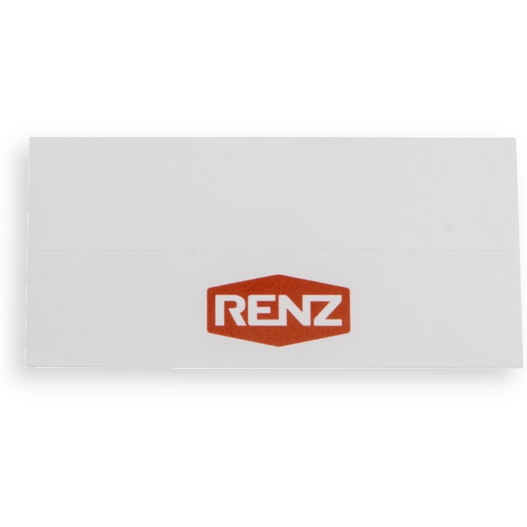 Namensschildeinlage 60x15mm