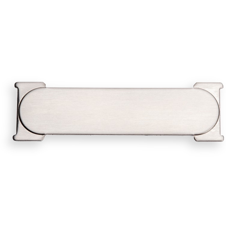 RSA1 Edelstahl Namensschild