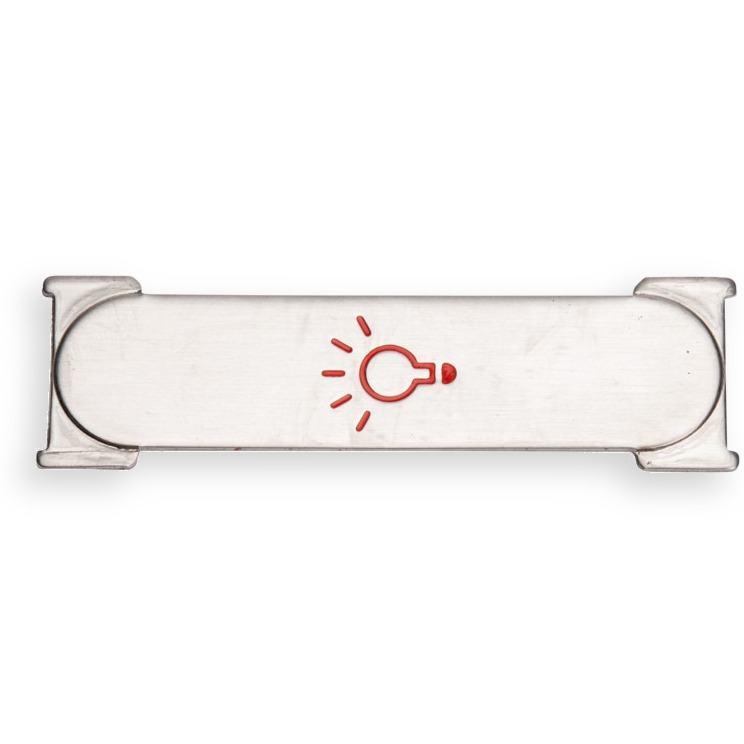 RSA1 Edelstahl Lichtschild