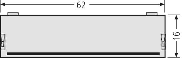 Namensschild-Abdeckung für Module bis 2006 (50 Stück)