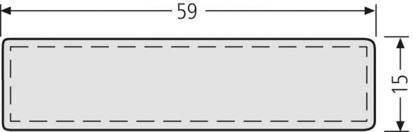 Tasterabdeckung LIRA (50 Stück)