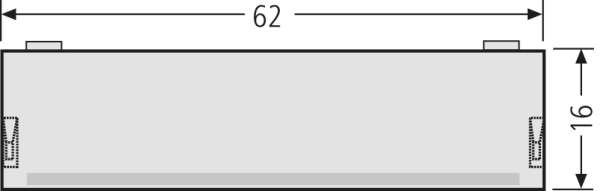 Namensschild-Abdeckung für Module ab 2006