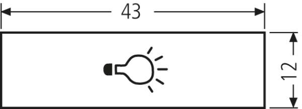 Metall-Lichttaster-Antivandalismus, Verkehrsweiß