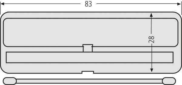 Klappenhalter mit Torsionsfeder