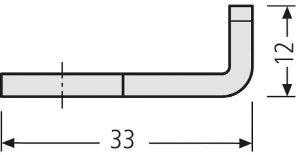 Riegel 448 3-Punkt-Verriegelung