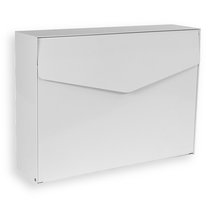 MEFA Briefkasten Letter (112) Verkehrsweiß