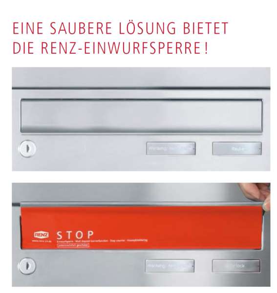 Einwurfsperre (1xStk)