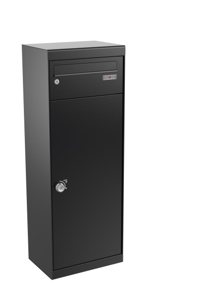 RENZ QUBO L (gerades Dach), Tiefschwarz