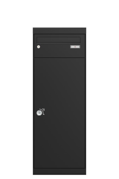 RENZ QUBO L (gerades Dach), Tiefschwarz