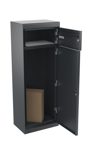 RENZ QUBO L (gerades Dach), Anthrazit