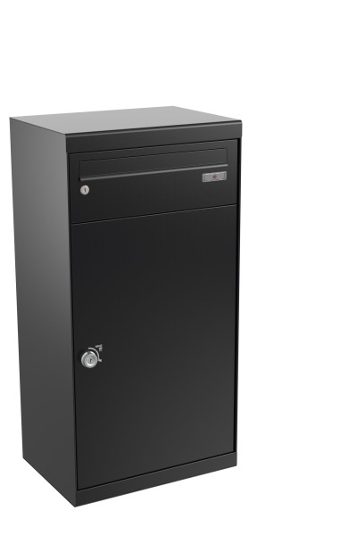 RENZ QUBO XL (gerades Dach), Tiefschwarz