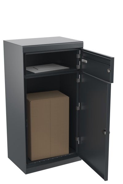 RENZ QUBO XL (gerades Dach), Anthrazit