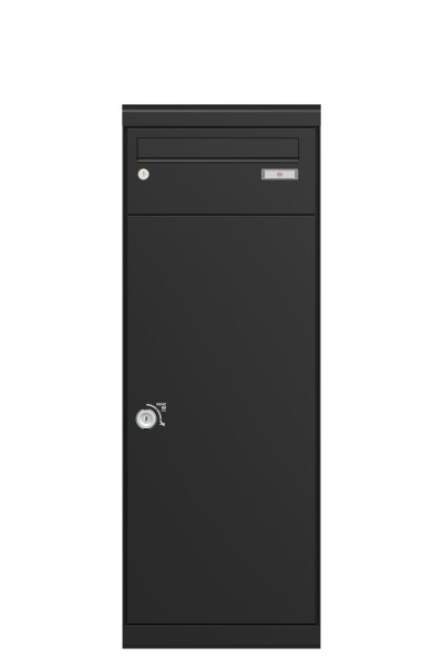 RENZ QUBO L (schräges Dach), Tiefschwarz