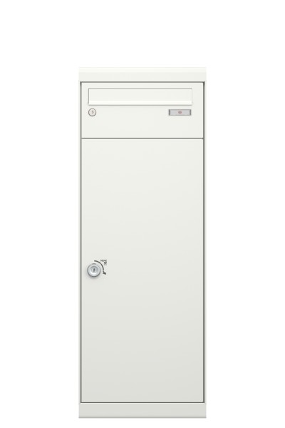 RENZ QUBO L (schräges Dach), Verkehrsweiß