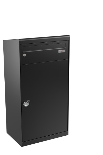 RENZ QUBO XL (schräges Dach), Tiefschwarz