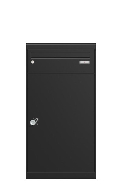 RENZ QUBO XL (schräges Dach), Tiefschwarz