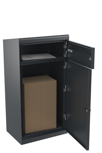 RENZ QUBO XL (schräges Dach), Anthrazit
