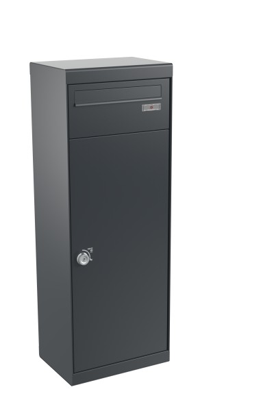 RENZ QUBO L (gerades Dach, Entnahme von hinten), Anthrazit