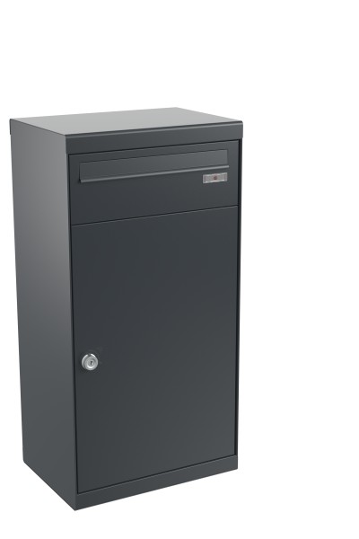 RENZ QUBO XL (gerades Dach, Entnahme von hinten), Anthrazit