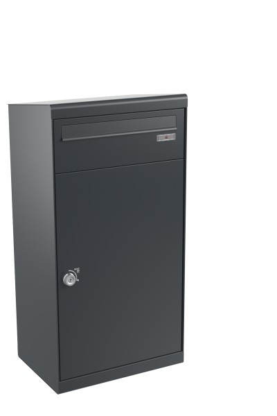 RENZ QUBO XL (schräges Dach, Entnahme von hinten), Anthrazit