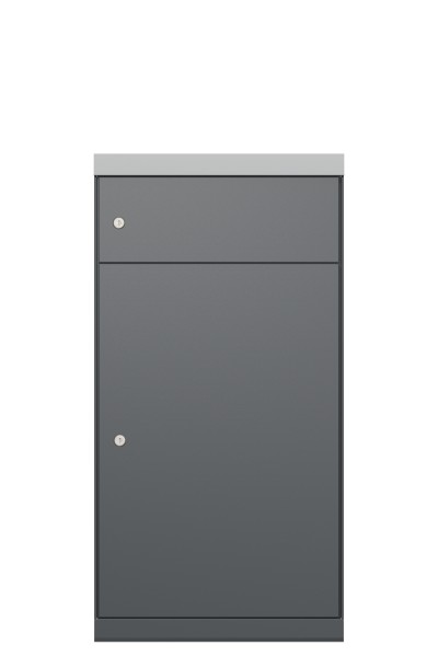 RENZ QUBO XL (schräges Dach, Entnahme von hinten), Anthrazit