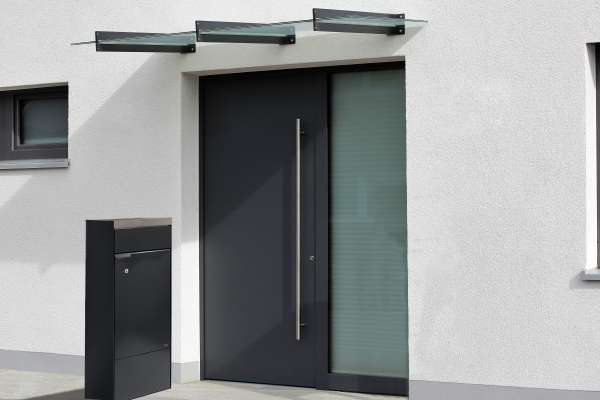 RENZ Skyline Paketbriefkasten Royal Anthrazitgrau