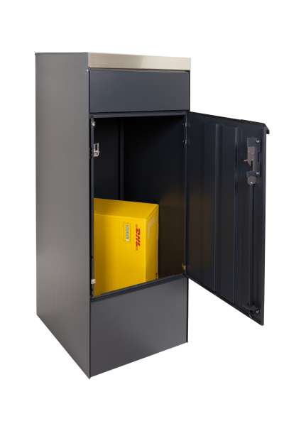 RENZ Skyline Paketbriefkasten Royal Anthrazitgrau