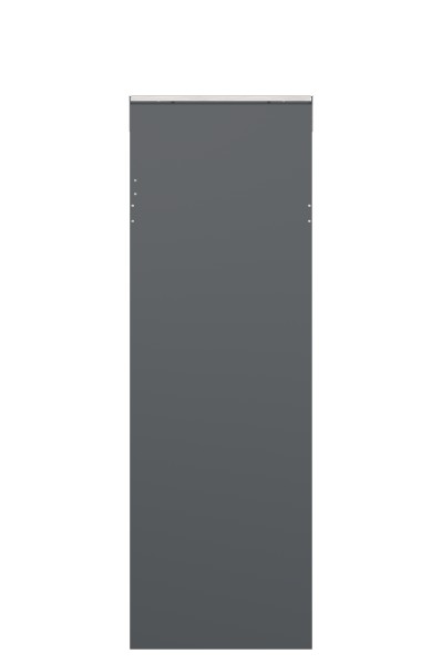 RENZ Skyline Paketkasten Edge Anthrazitgrau (mit Namensschild)